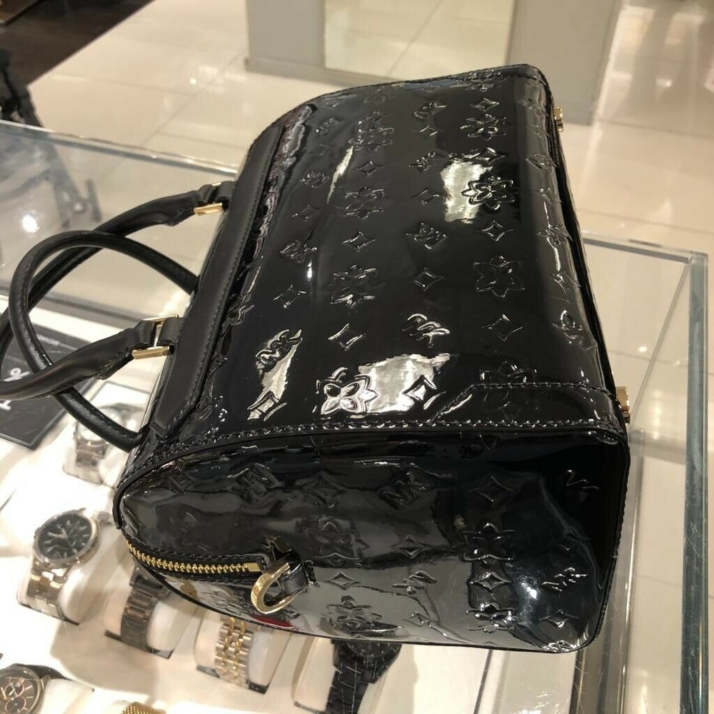 NWT MICHAEL KORS LG METALLIC DUFFLE BAG BLACK - Picture 2 of 7